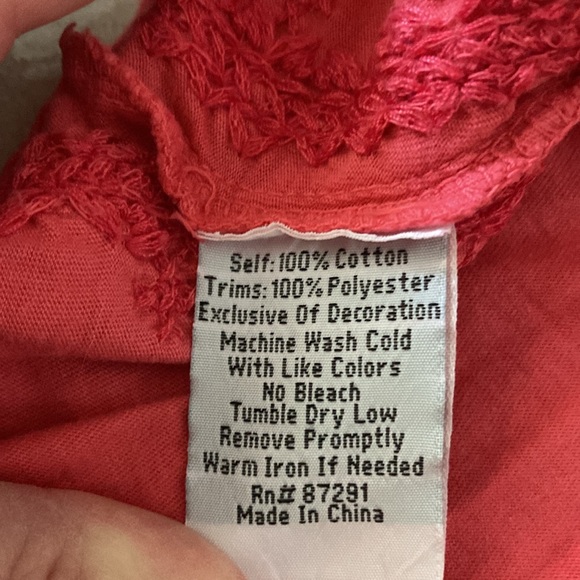 Johnny Was Camille Embroidered Knit Drape Top Size Small - Picture 6 of 8